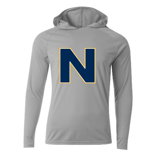 A4 Polyester Hooded Long Sleeve Shirt Norwin Adult