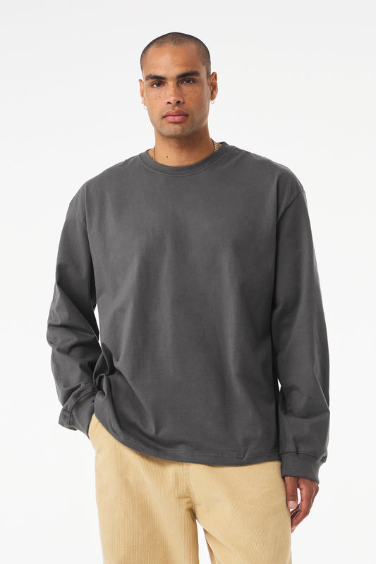 Custom Bella Canvas 4651 7.5 oz Heavyweight Long Sleeve T Shirt