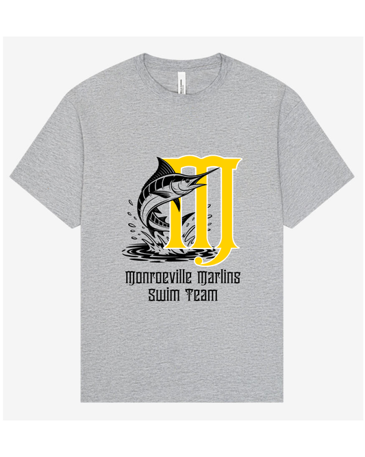 B.C Marlins M with Fish Adult & Youth T-Shirt