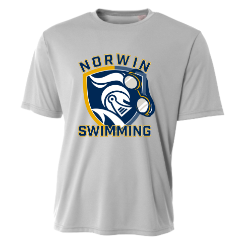 A4 Performance Poly. T-Shirt Knights Swim Adult & Youth