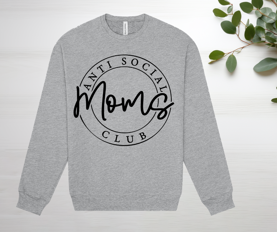 Anti Social Moms Club - Circle Design