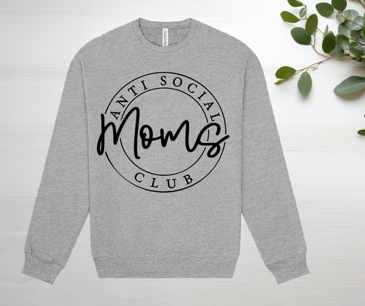 Anti Social Moms Club - Circle Design
