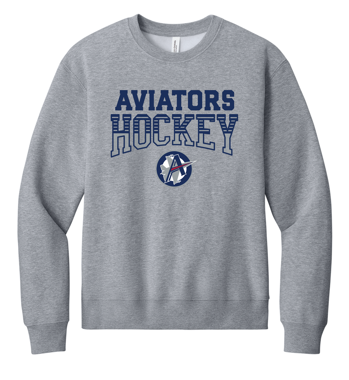 Aviators Stripes Unisex 10oz Crewneck Sweatshirt