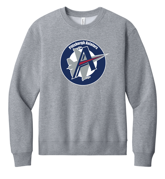 Aviators Circle Unisex 10oz Crewneck Sweatshirt