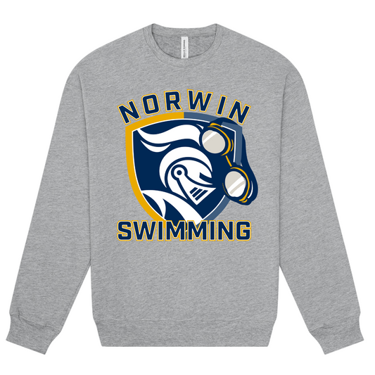 BC Fleece Crewneck Knights Swim Adult