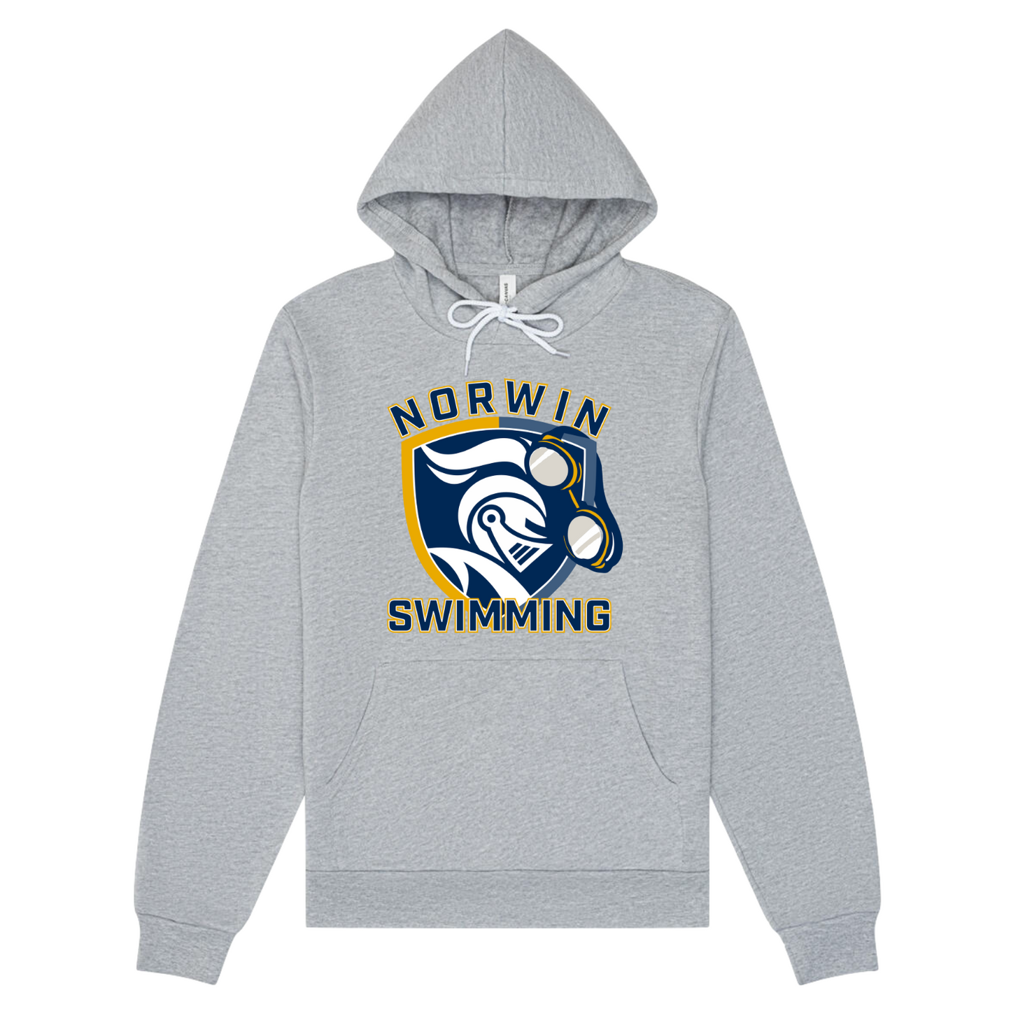 BC Fleece Hoodie Knights Swim Adult & Youth