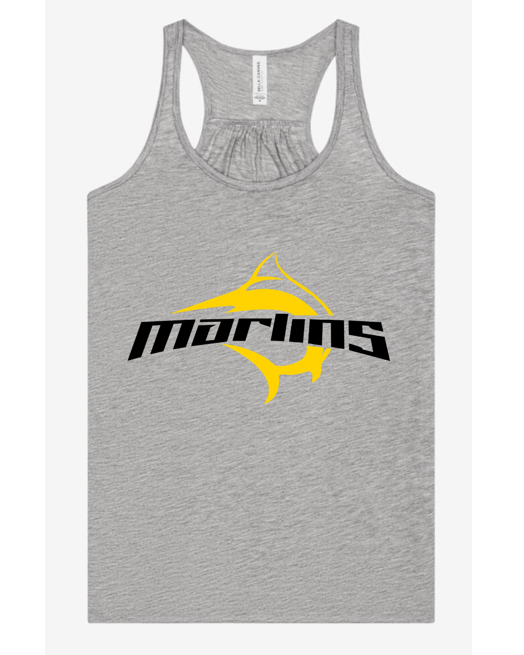 BC Marlins Logo Adult & Youth Racerback Tank top