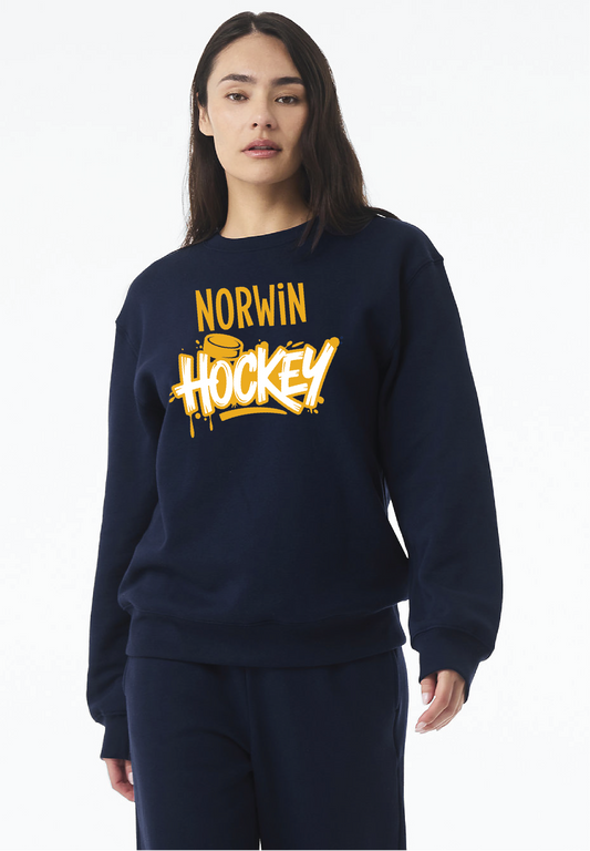 BC Norwin Hockey Drip Unisex 10oz Crewneck Sweatshirt