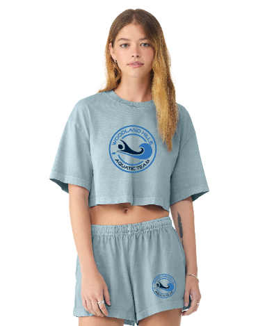 W.H.A.T BC Women's Flowy Cropped T-Shirt