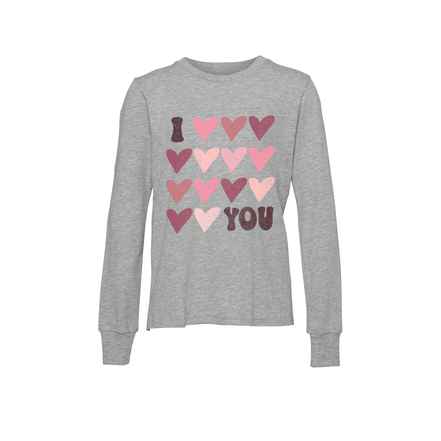 I Heart You Long Sleeve Kids