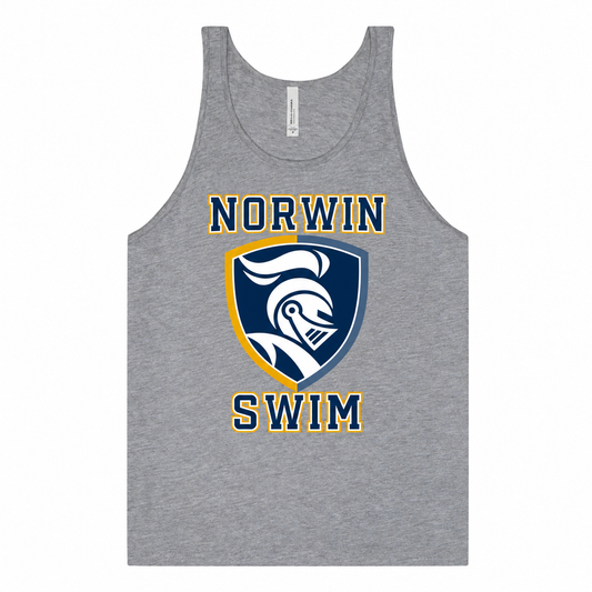 BC Jersey Tank top Knights Shield Swim Adult — athletic-gray