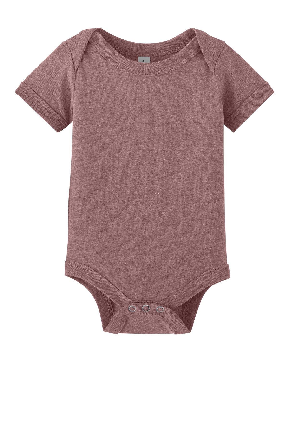 Bella Canvas BC100B Infant Jersey Short Sleeve One Piece, front view