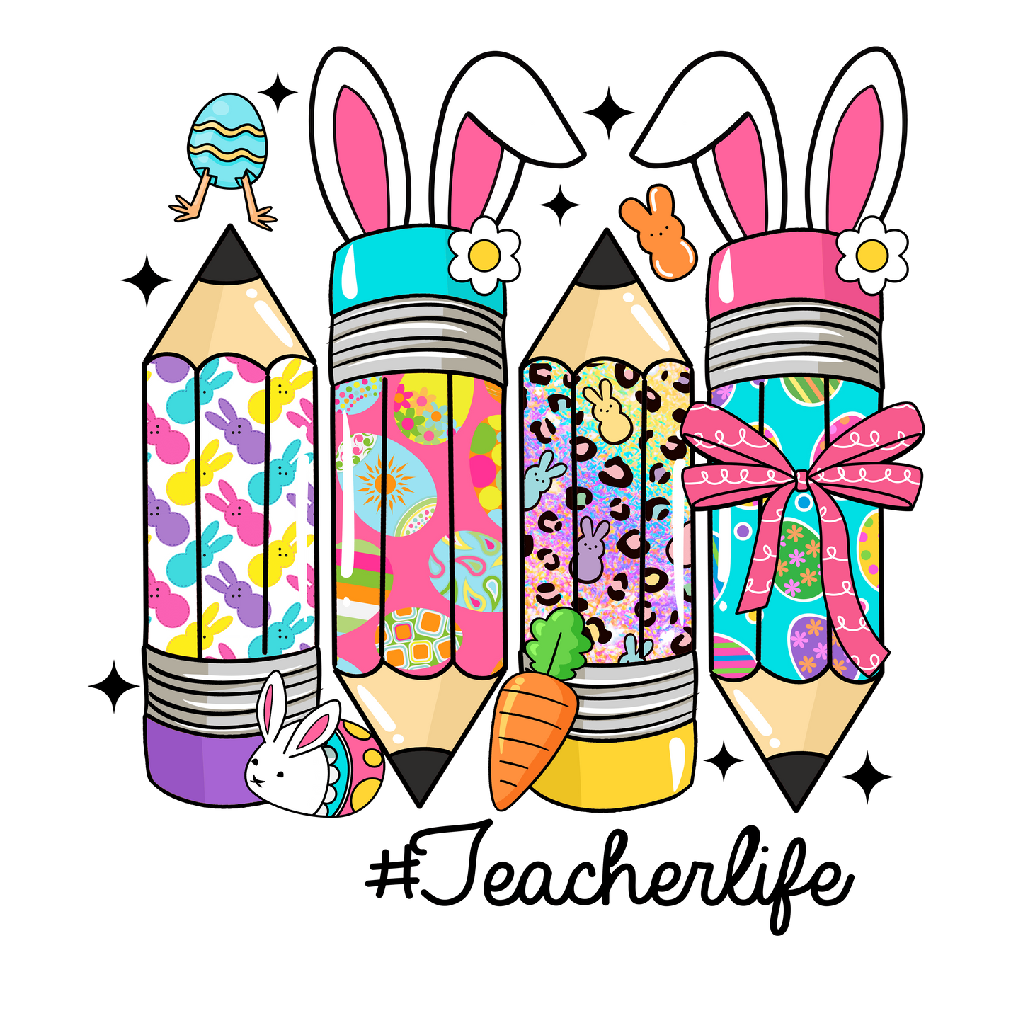 Easter #teacherlife Long Sleeve Shirt