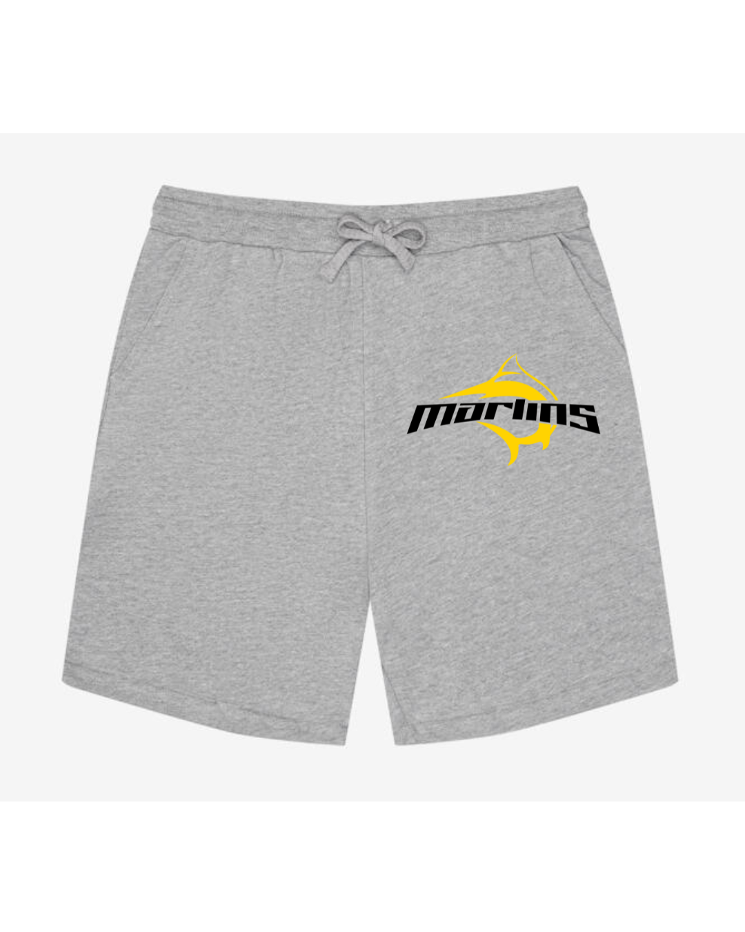 BC Marlins Logo Unisex Sponge Fleece Sweatshort with Pockets