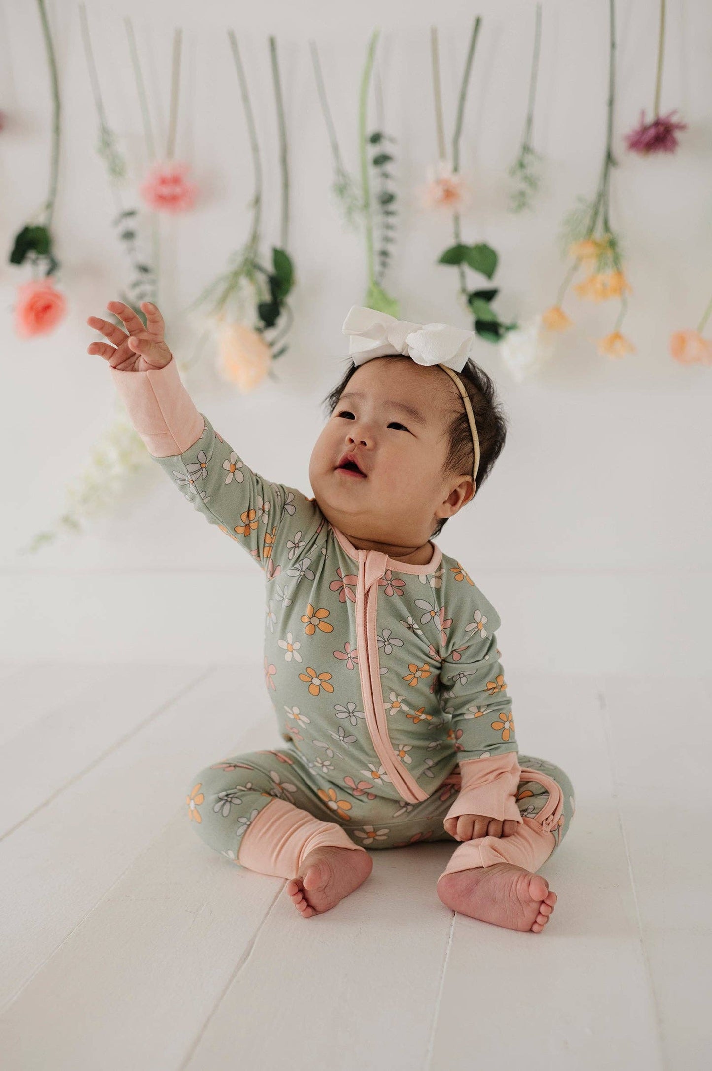 Long Sleeve Zip Romper