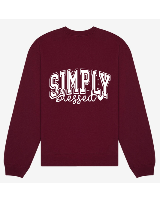 Simply Blessed Oversized Heavyweight Crewneck