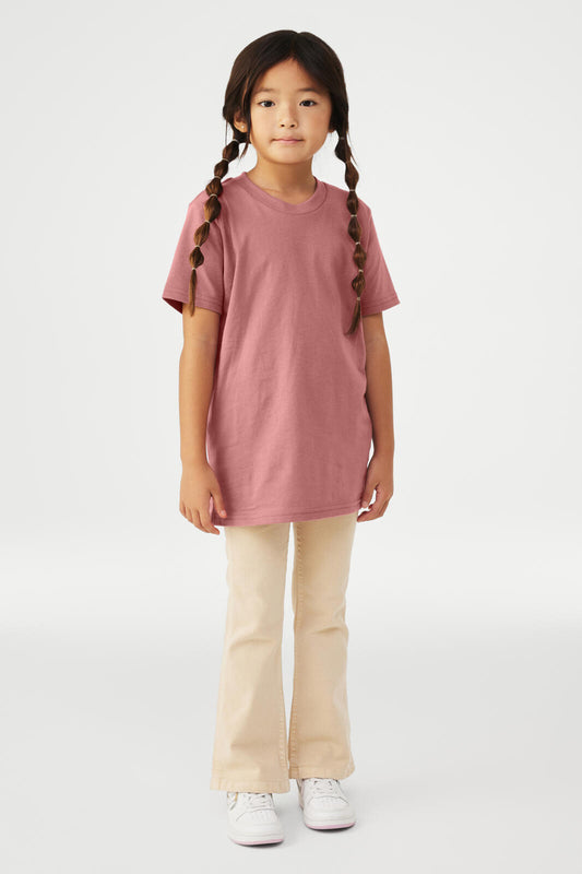 Custom Bella Canvas 3001 Jersey Kids T-shirt