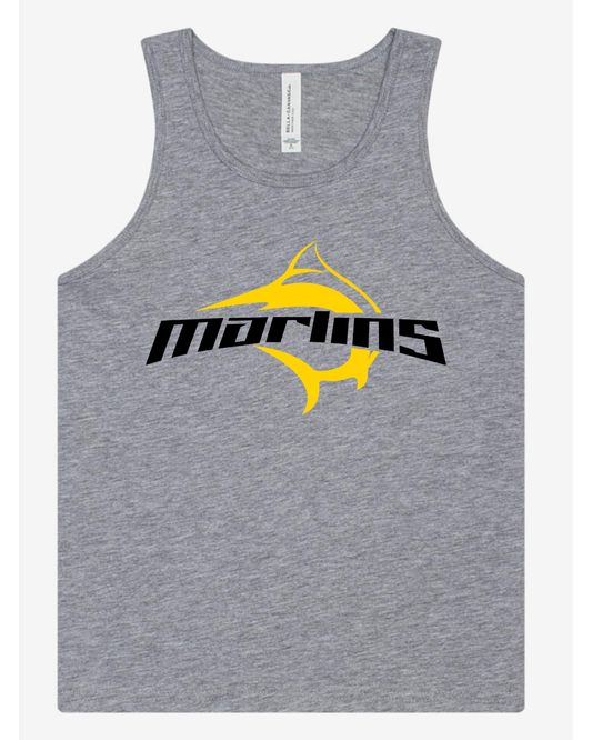BC Marlins Logo Youth Tank top