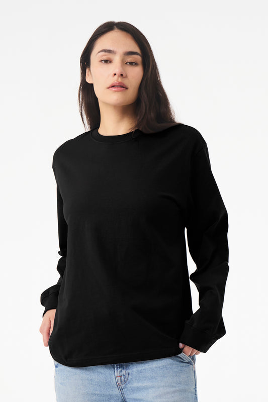 Custom Bella Canvas 4651 7.5 oz Heavyweight Long Sleeve T Shirt