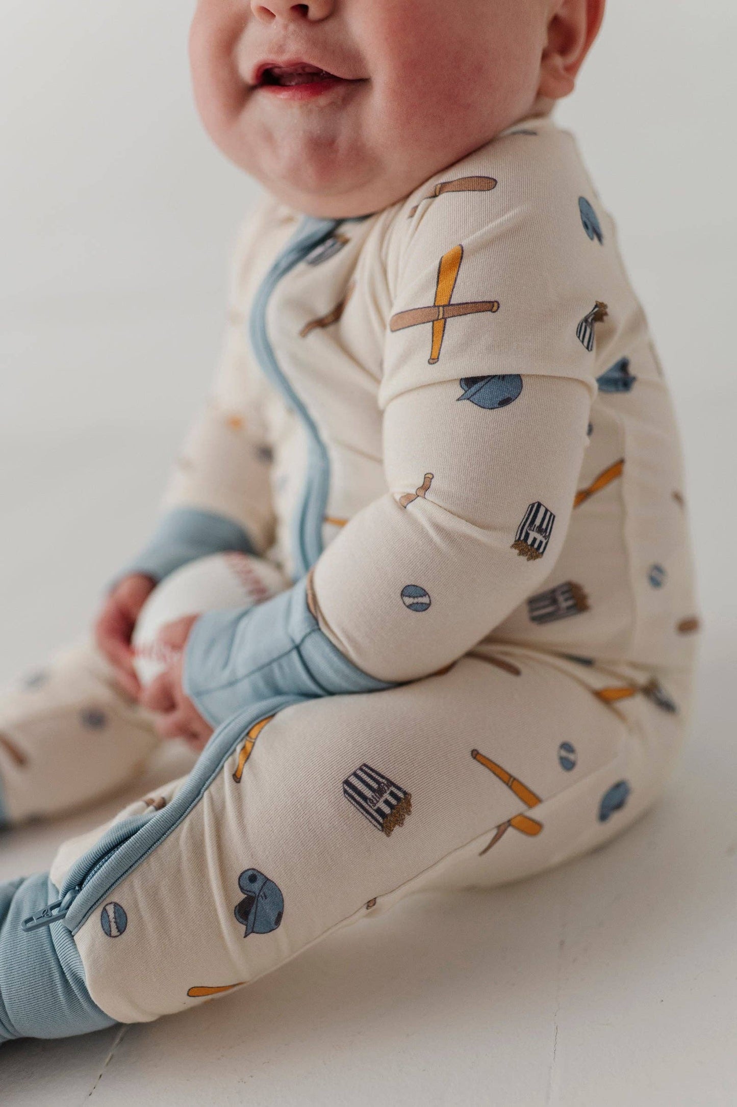 Long Sleeve Zip Romper