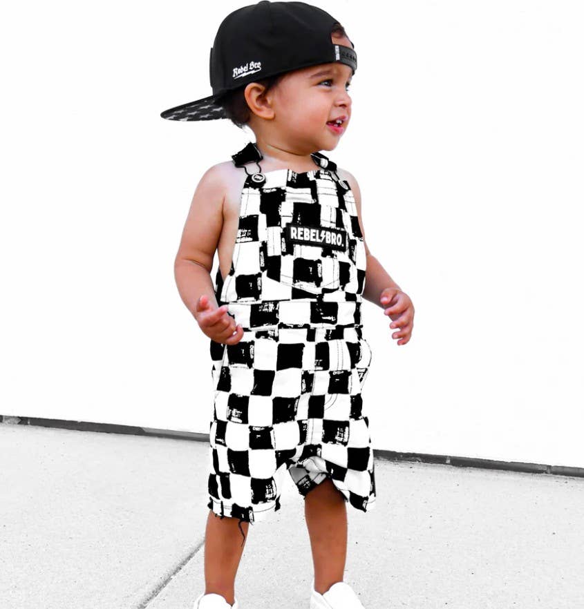 Cut Off Overalls in Vintage Venice