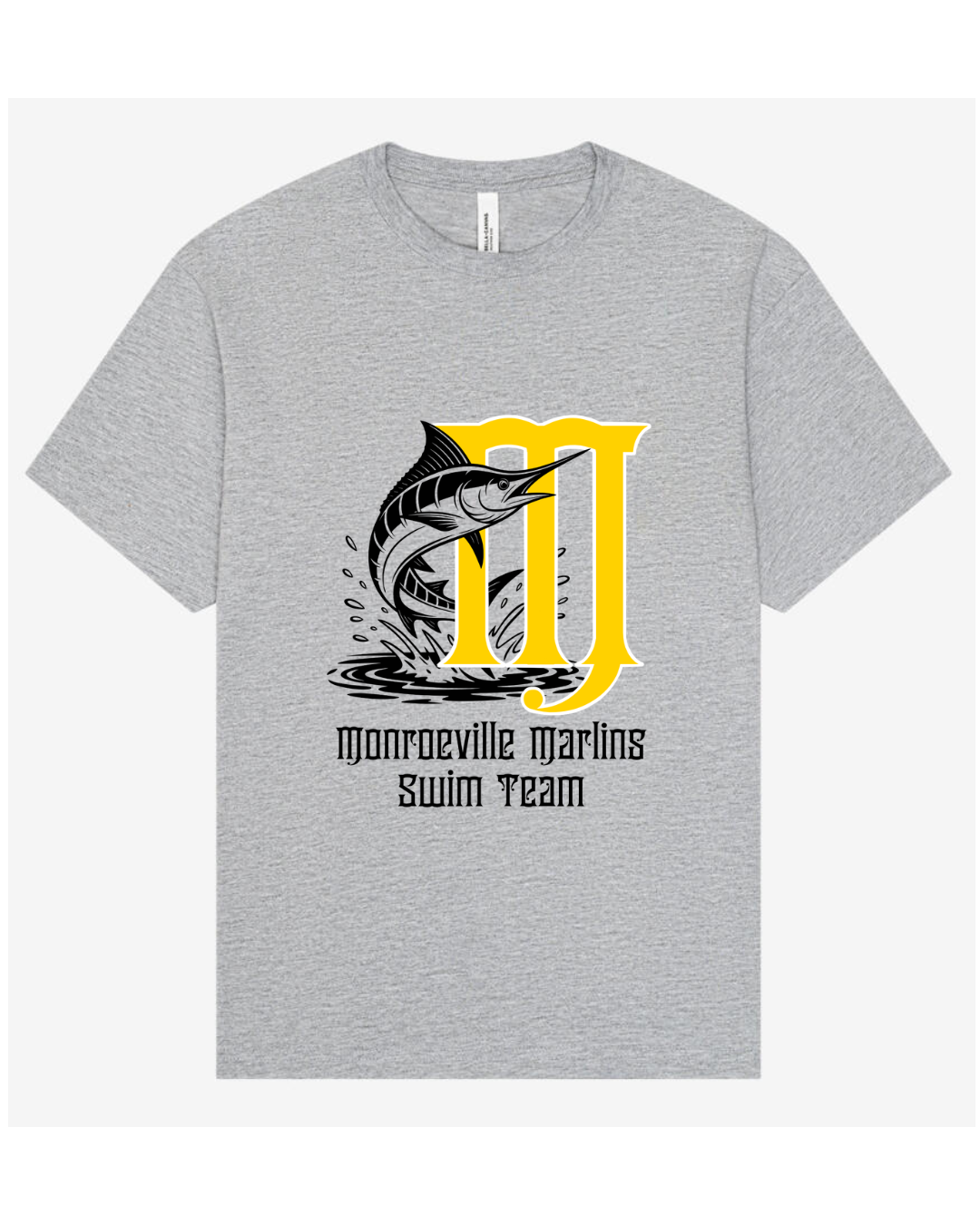 B.C  Marlins M with Fish Adult & Youth T-Shirt