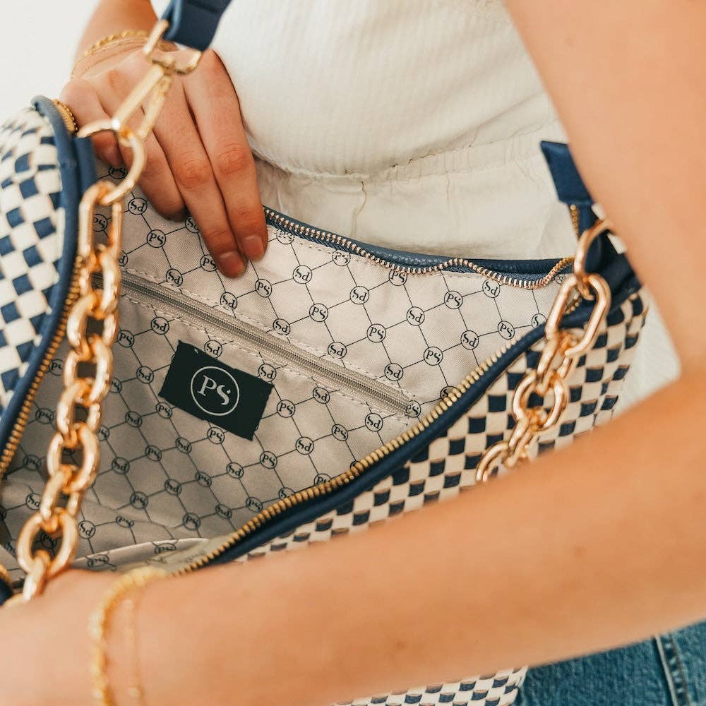 Sienna Slouchy Woven Shoulder Bag