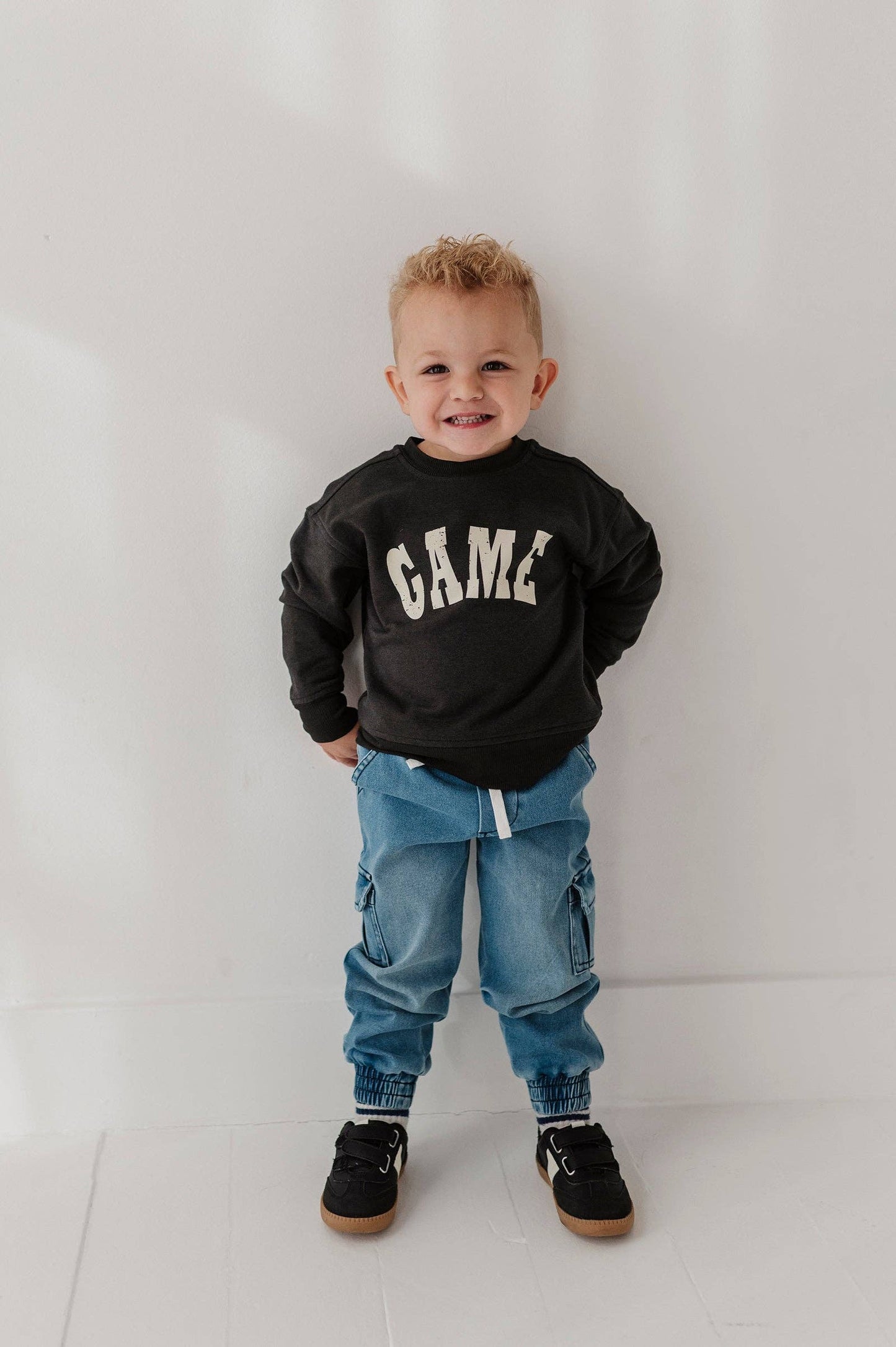 Babysprouts Boy's Denim Jogger