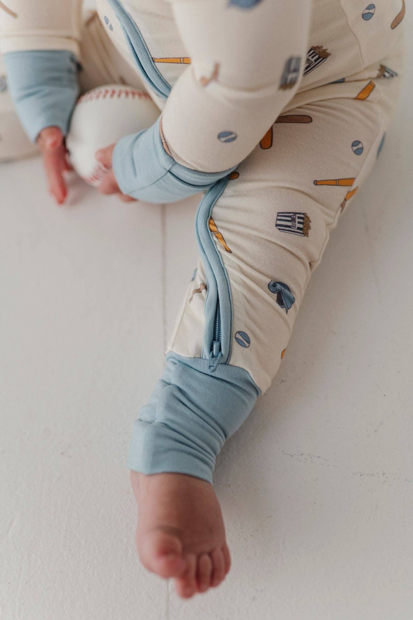 Long Sleeve Zip Romper