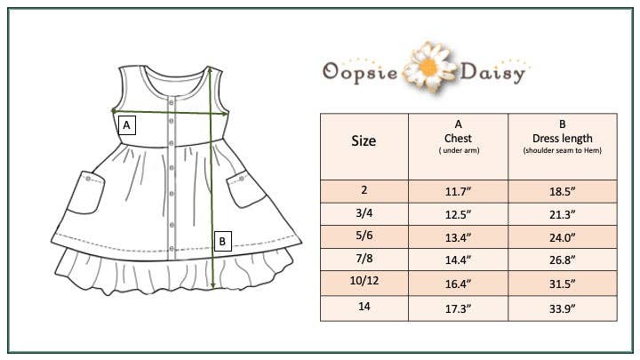 Kids Blue & White Gingham Check Pocket Dress