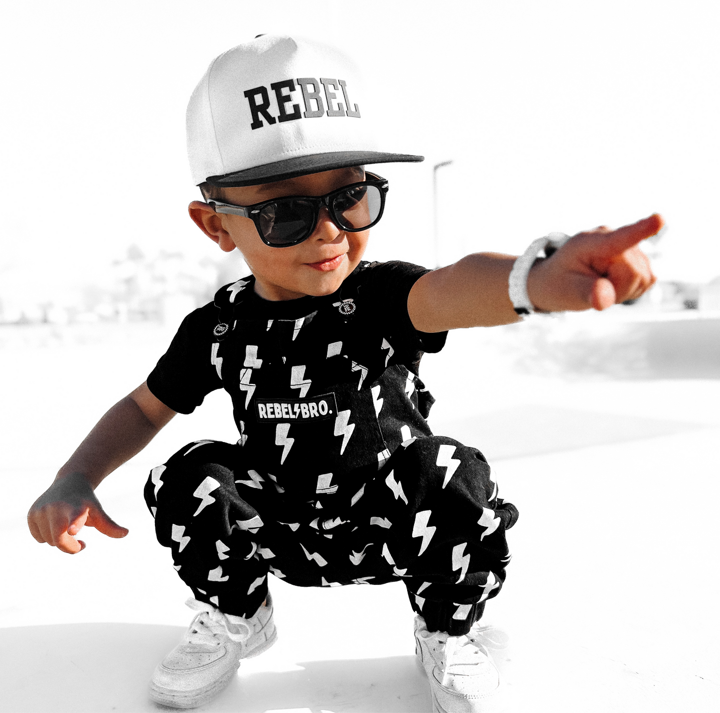 Live Fast Overalls in Jagger