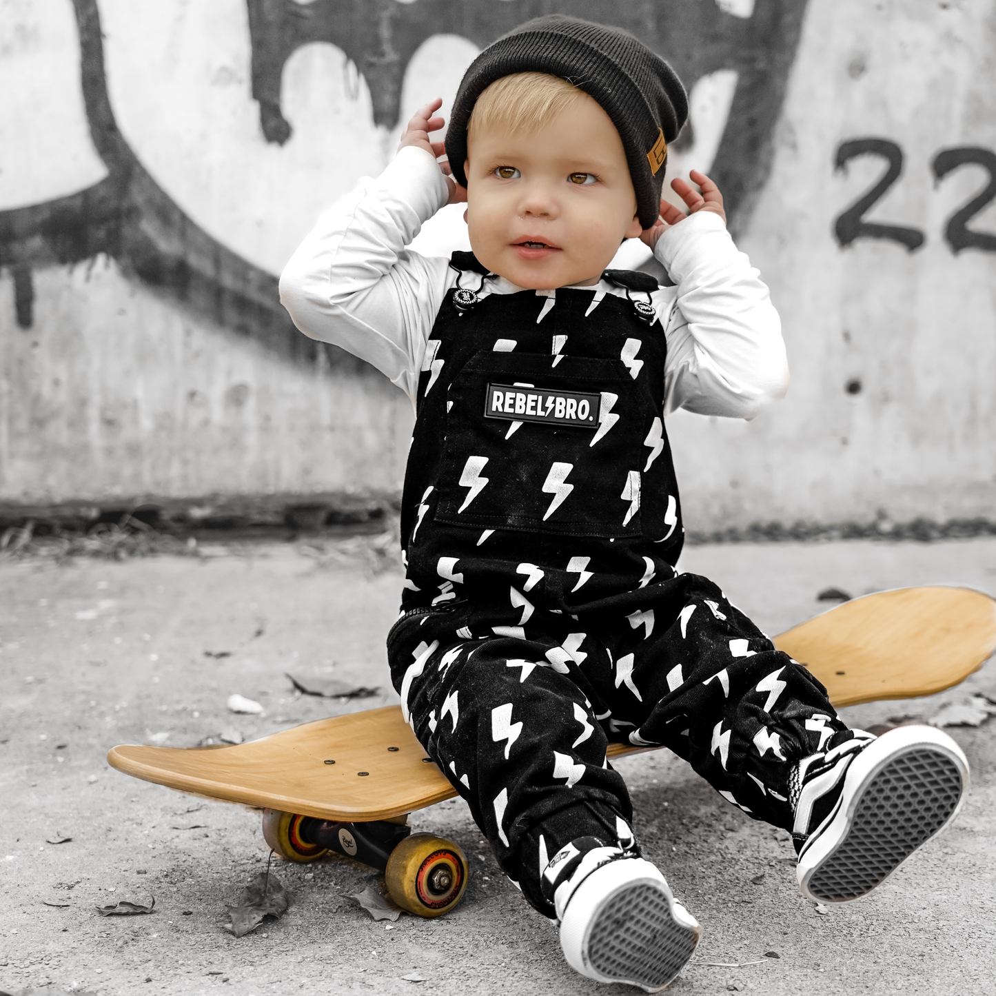 Live Fast Overalls in Jagger