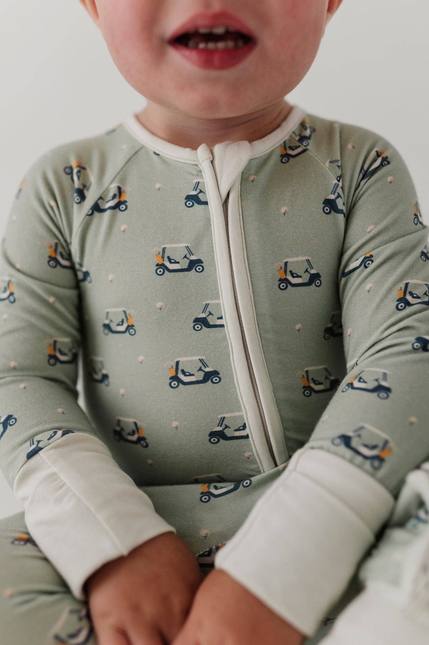 Long Sleeve Zip Romper