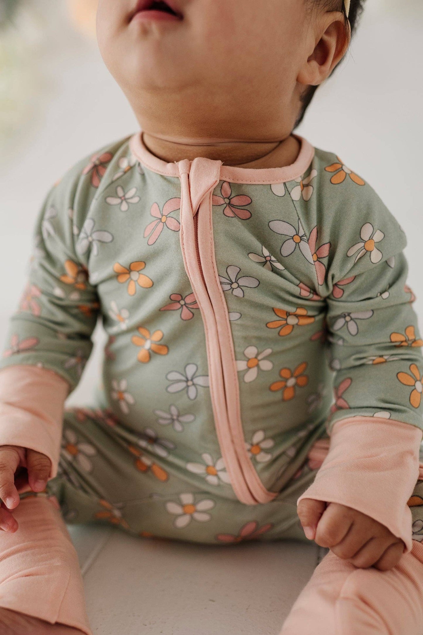 Long Sleeve Zip Romper