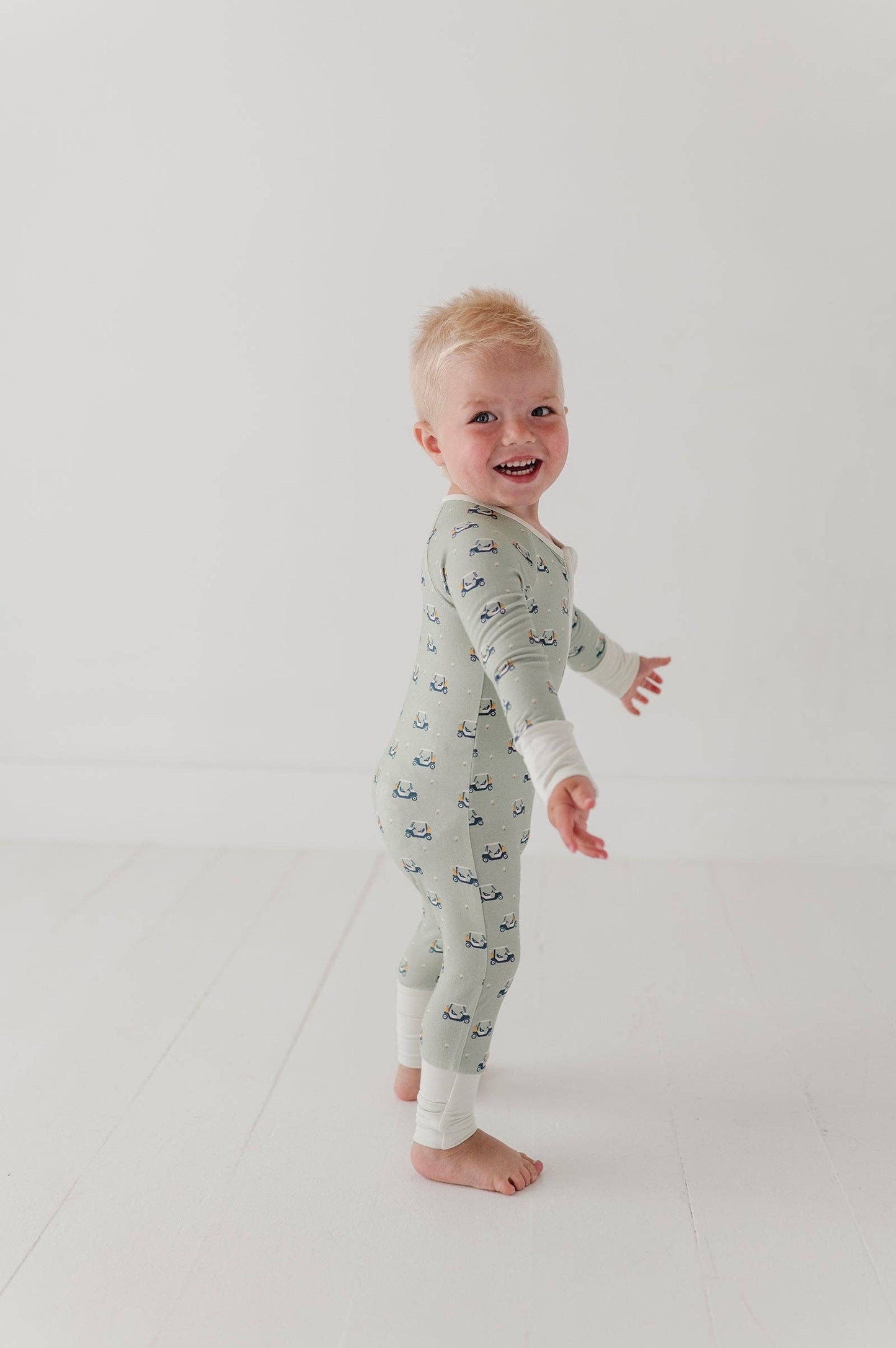 Long Sleeve Zip Romper