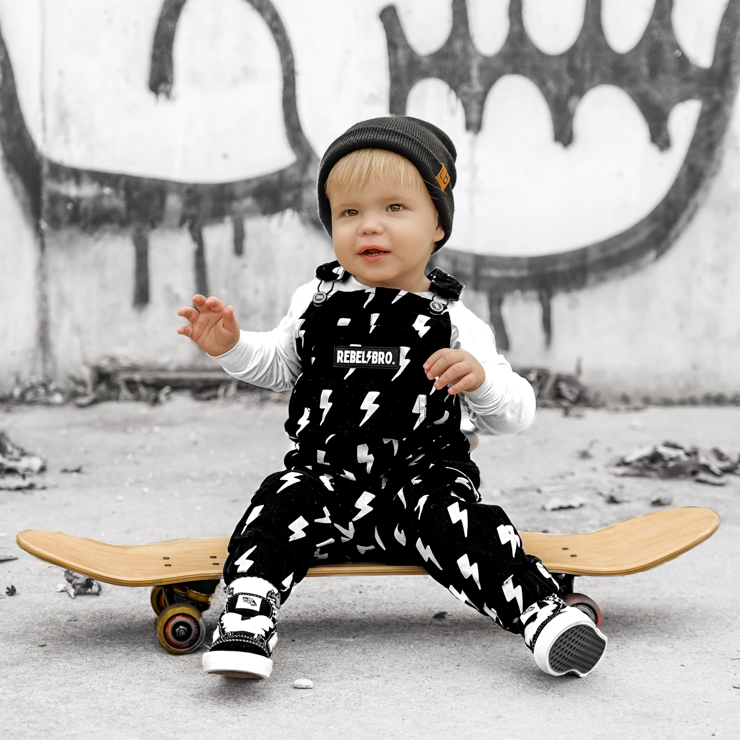 Live Fast Overalls in Jagger