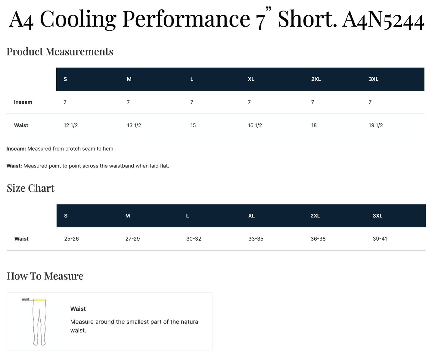 A4 Youth Performance Shorts Aviators - Players