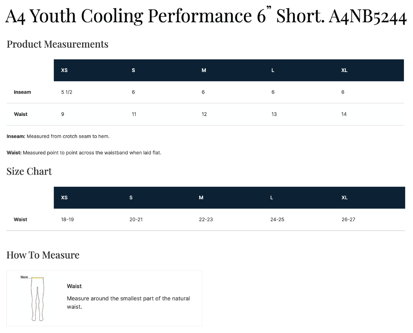 A4 Youth Performance Shorts Aviators - Players