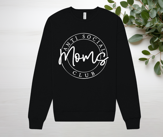 Anti Social Moms Club - Circle Design