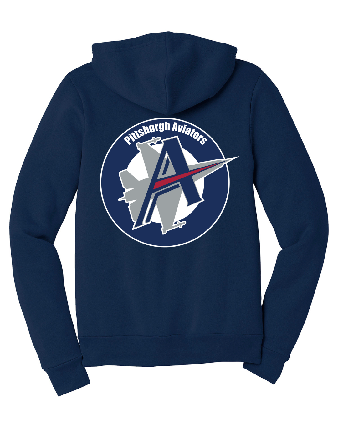 Aviators Circle Unisex 10oz Full Zip Hoodie