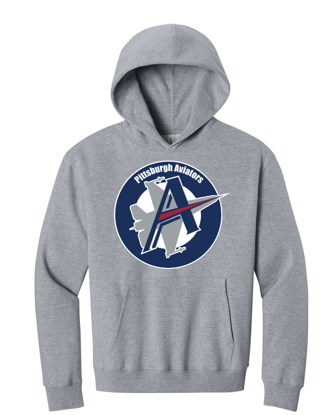 Aviators Circle BC Unisex 10oz Hooded Pullover