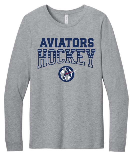 Aviators Stripes Adult & Youth Long Sleeve Shirt