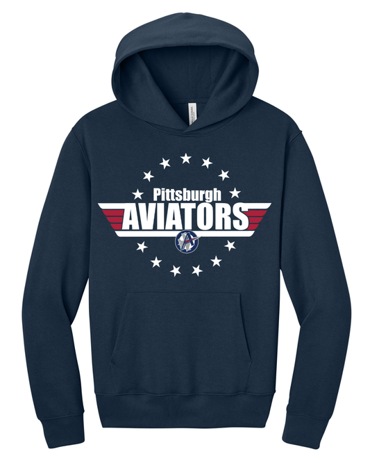 Aviators Top Gun BC Unisex 10oz Hooded Pullover