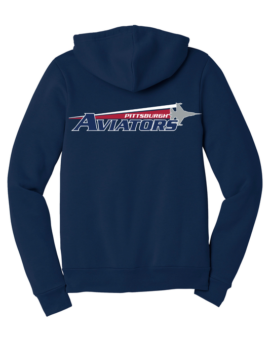 Aviators Unisex 10oz Full Zip Hoodie