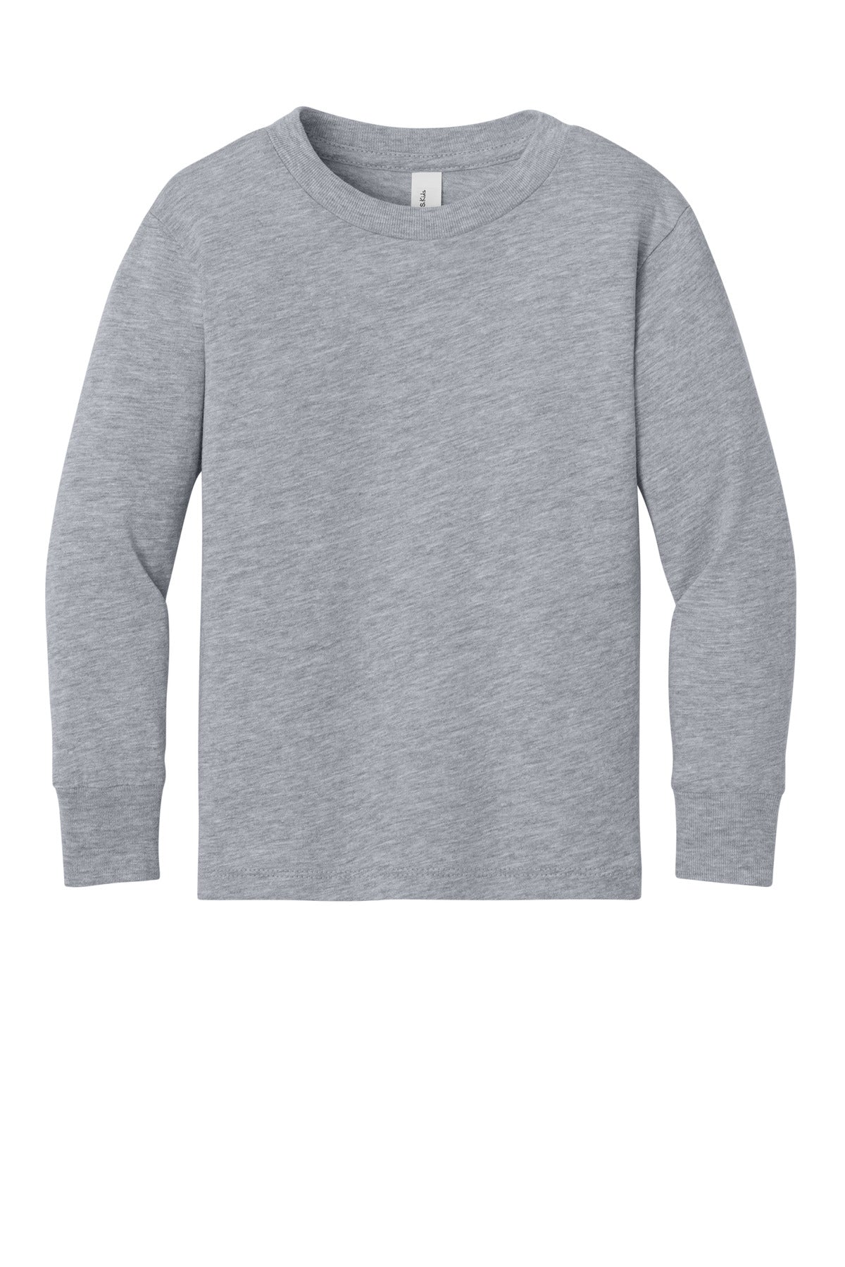 Custom Toddler Jersey Long Sleeve Tee (BC3501T) - Athletic Heather