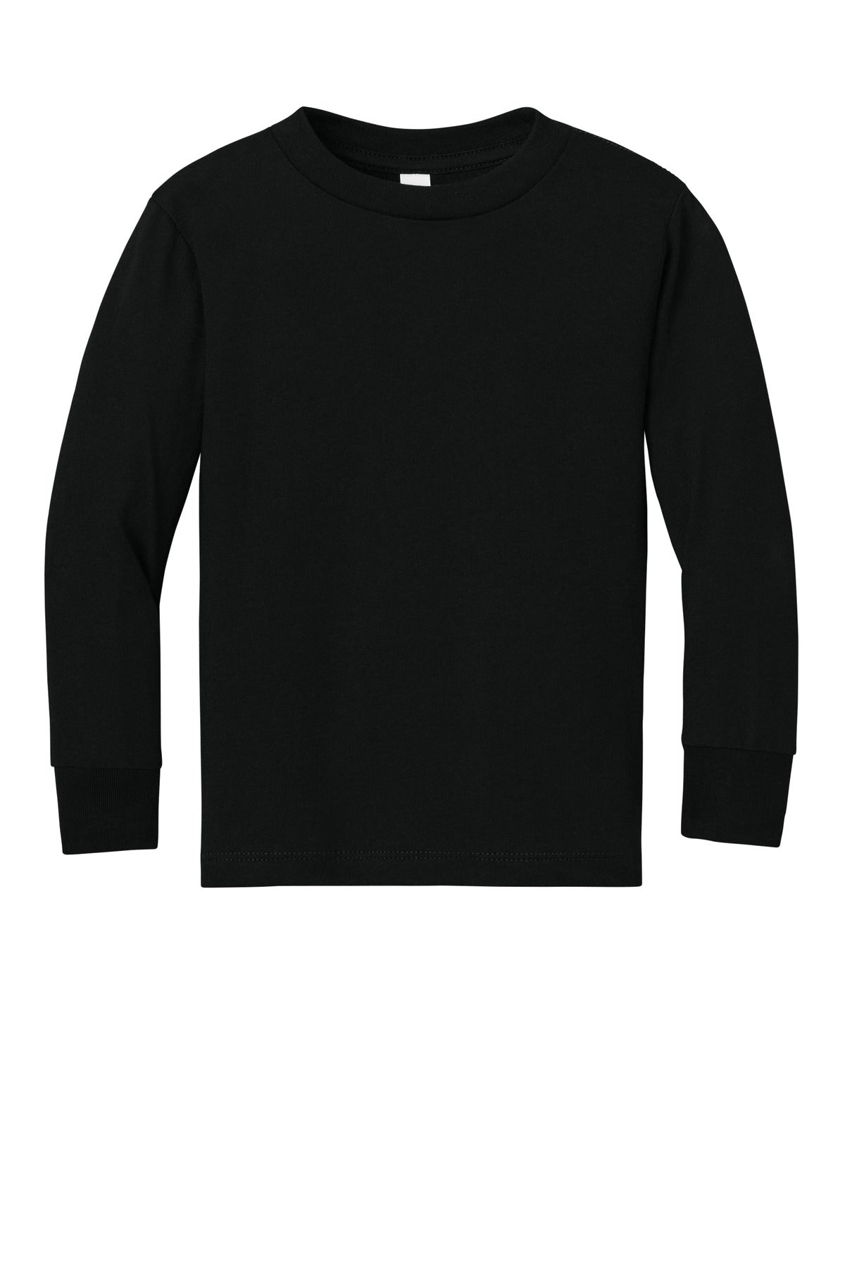 Custom Toddler Jersey Long Sleeve Tee (BC3501T) - Black