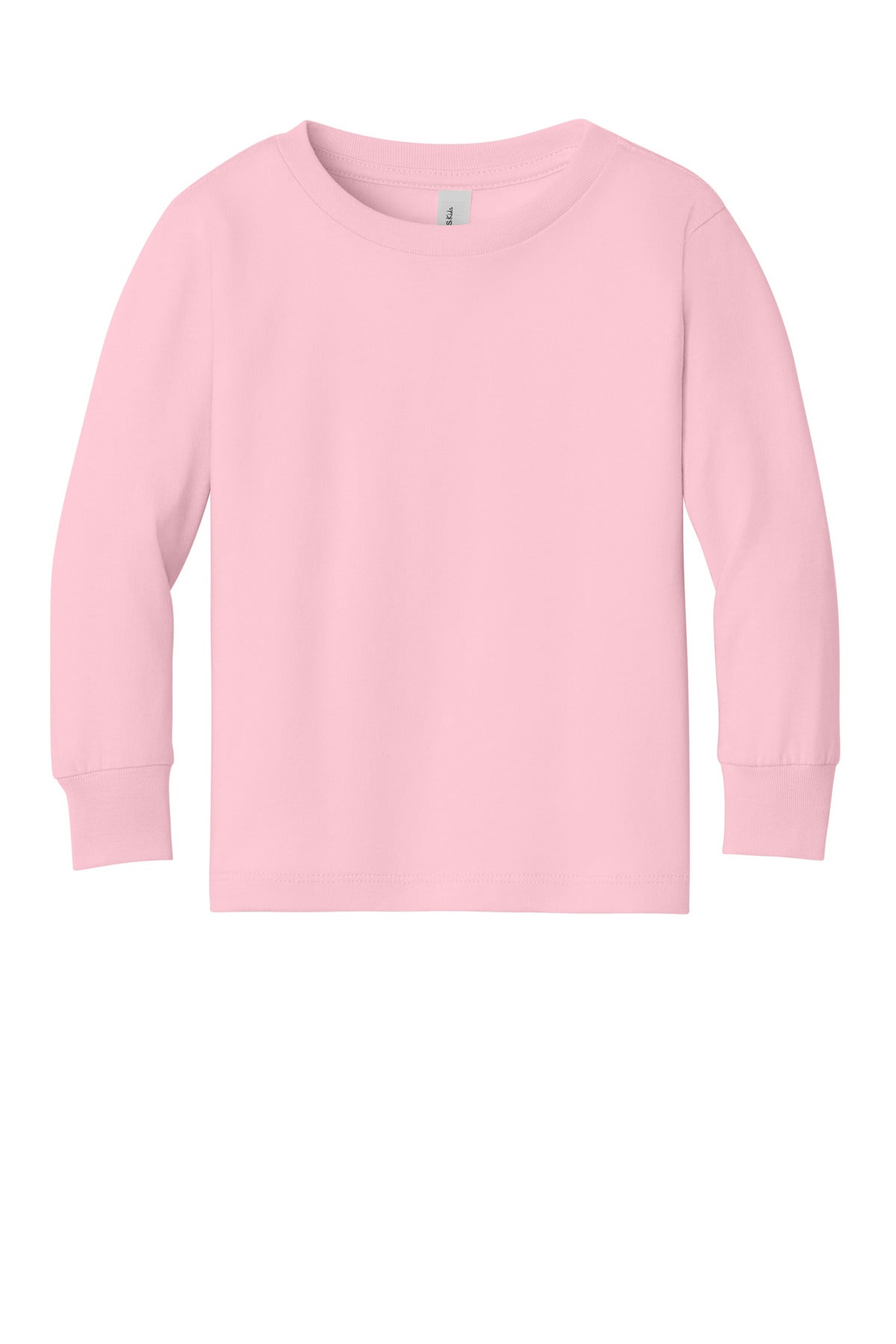 Custom Toddler Jersey Long Sleeve Tee (BC3501T) - Pink