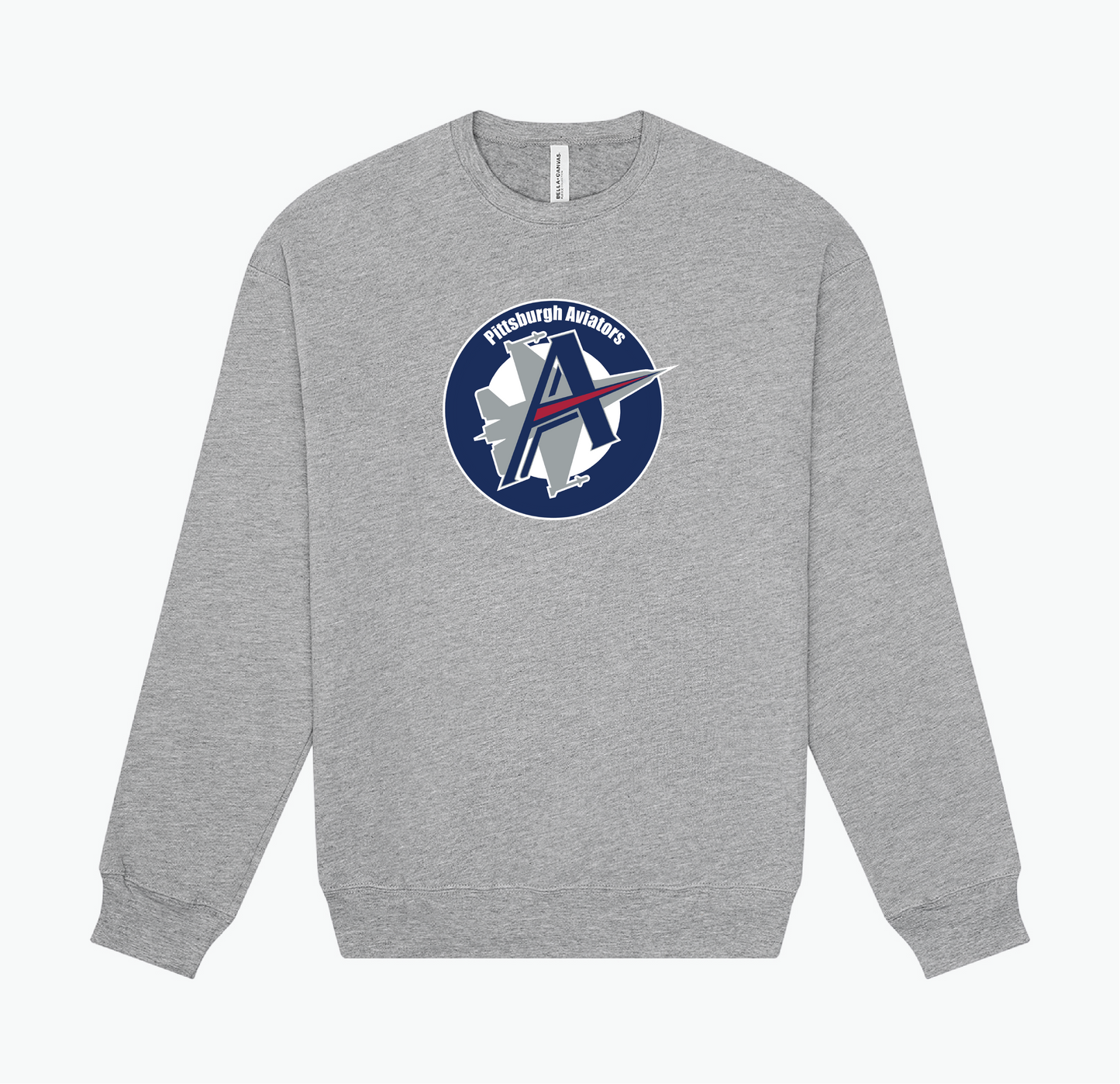 Aviators Circle Adult Fleece Crewneck Sweatshirt
