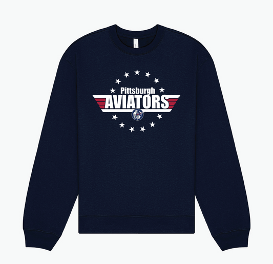 Aviators Top Gun Unisex 10oz Crewneck Sweatshirt