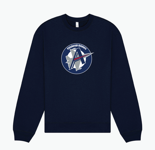 Aviators Circle Unisex 10oz Crewneck Sweatshirt